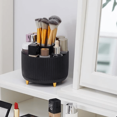 Organisateur Bureau - DesktopOrganizer™ - Noir - Rangement MAX