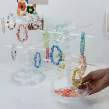 Présentoir bijoux transparant