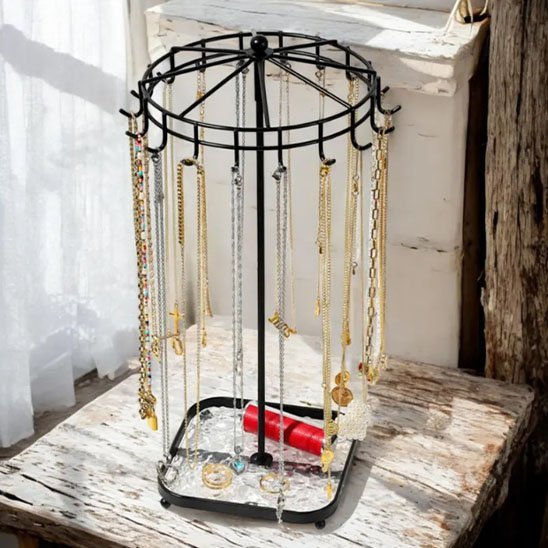 BIJOUX RANGEMENT | ROTATIF À 360 DEGRÉS - Rangement MAX