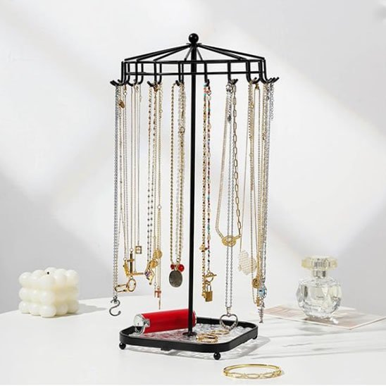 BIJOUX RANGEMENT | ROTATIF À 360 DEGRÉS - Rangement MAX