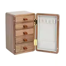 Boite à bijoux en bois de chêne