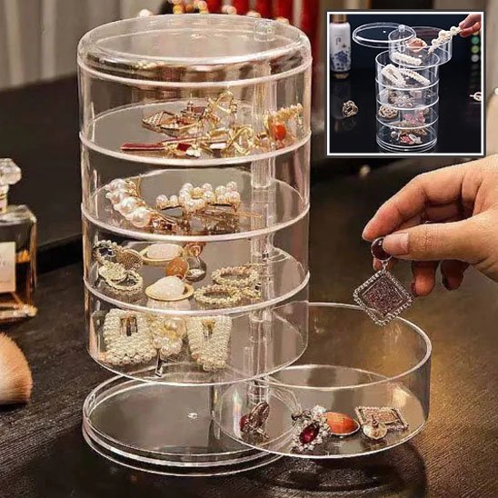 Boite à bijoux pour accéder facilement à vos bijoux