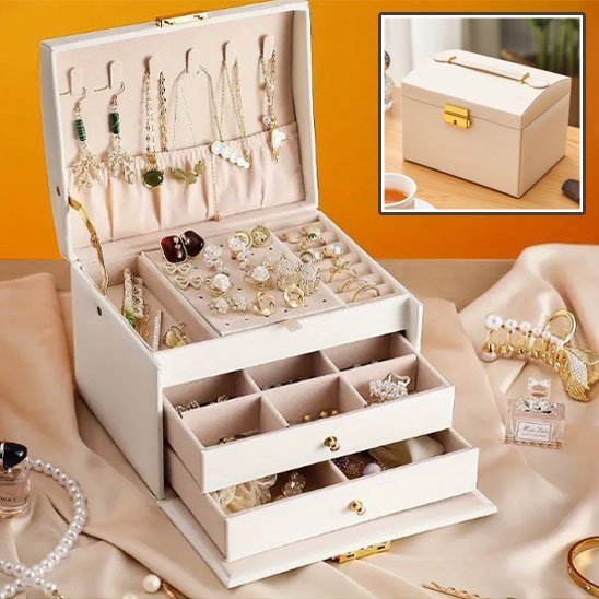 Boite à bijoux pour ranger tout type de bijoux