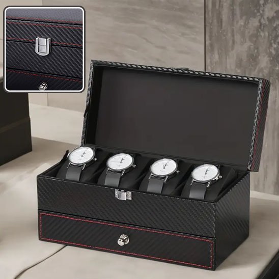 Boite à montre | moderne pour montres et accessoires - Rangement MAX