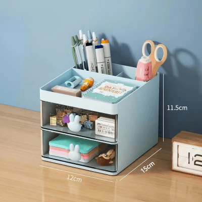 Organisateur Bureau - MultiFunctionalOrganizer™ - Bleu - Rangement MAX