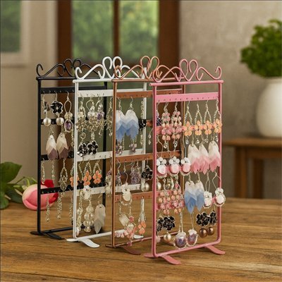PORTE BIJOUX | ELEGANT A 4 NIVEAUX - Rangement MAX