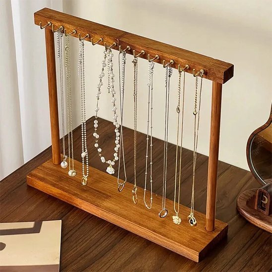 PORTE BIJOUX | EN BOIS MASSIF - Rangement MAX