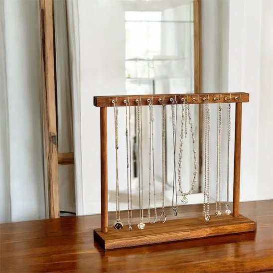 PORTE BIJOUX | EN BOIS MASSIF - Rangement MAX