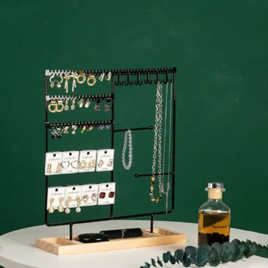 RANGEMENT POUR BIJOUX | VERTICAL AVEC COMPARTIMENTS HORIZONTAUX - Rangement MAX