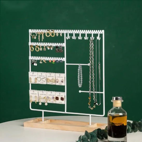 RANGEMENT POUR BIJOUX | VERTICAL AVEC COMPARTIMENTS HORIZONTAUX - Rangement MAX
